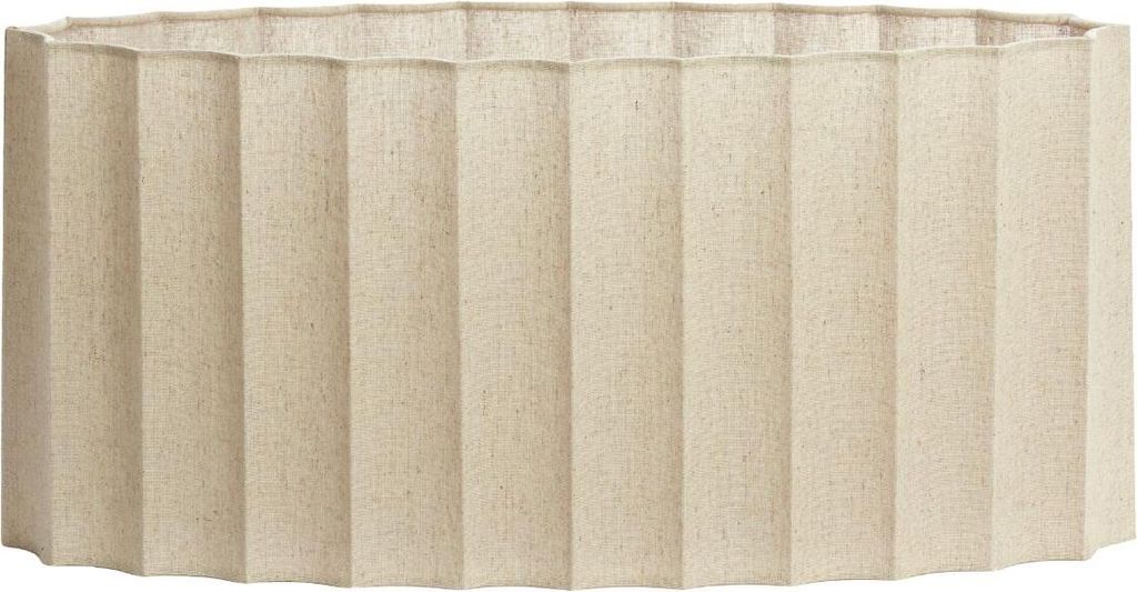 Light & Living - Lampenkap ovaal Disli - Crème - 58x24x27cm Productafbeelding 