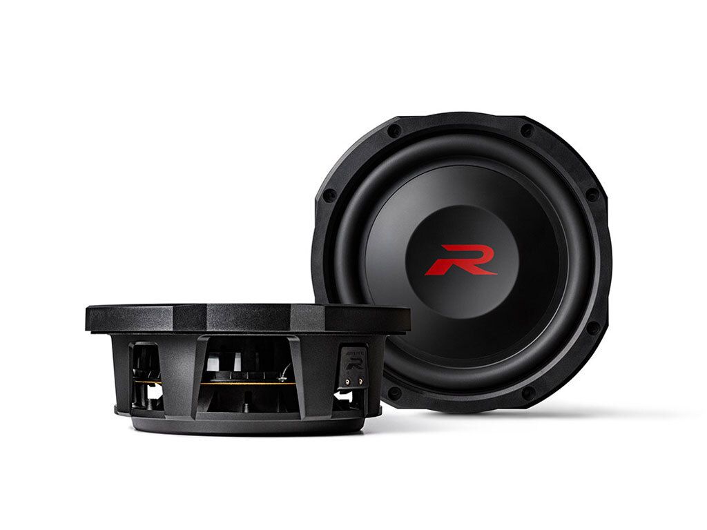 Alpine RS-W10D4 | 25 cm (10-Zoll) R-Series Shallow Subwoofer mit 4 Ohm Doppel-Schwingspule
