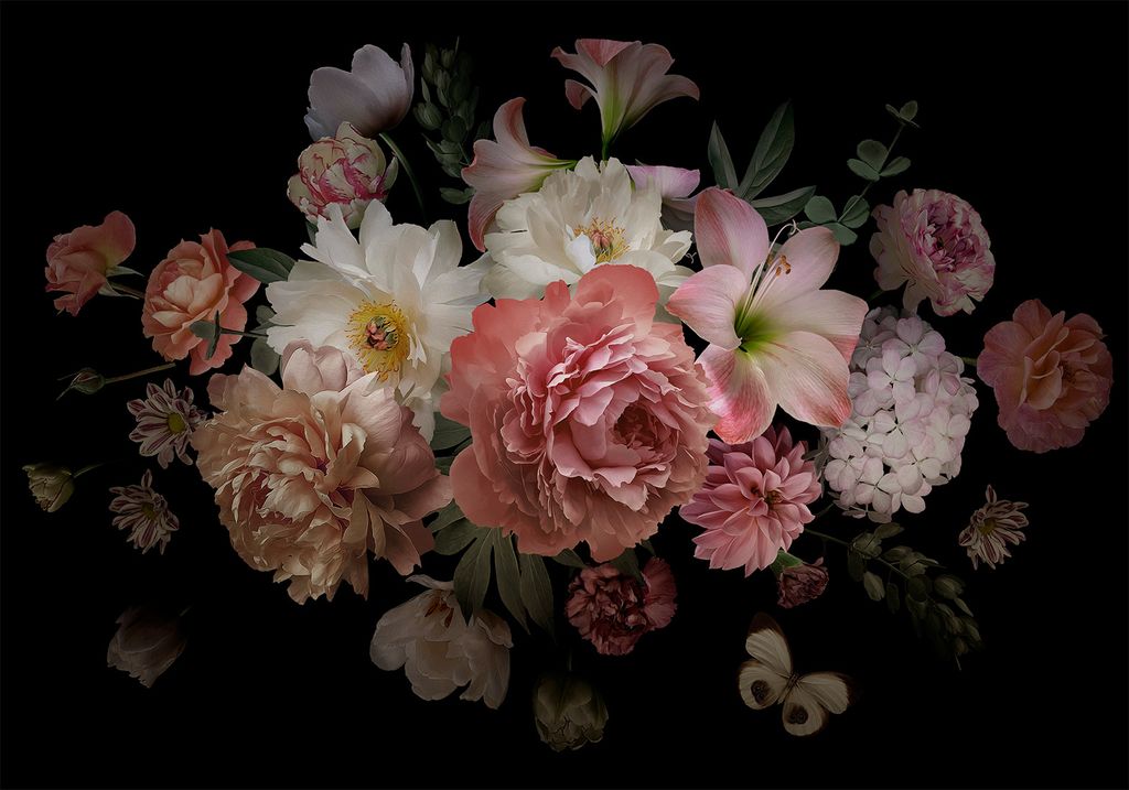 Vlies Fototapete Blumen 400x280 cmTapeten Wandtapete XXL Produktbild 