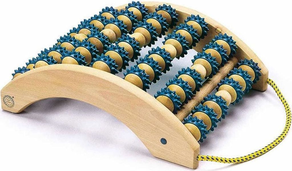SISSEL Super King Size-Roller, Fuß, Blau, Holz, Holz, CE, Produktbild 
