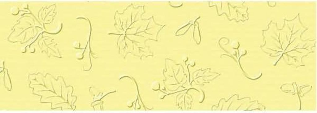 Prägekarton Elegance 220g/qm 23x32cm VE=5 Blatt natur hellgelb