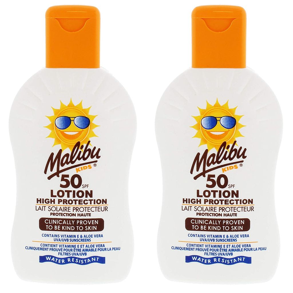 Malibu Kinder Lotion Schutzlotion SPF50 200ml x2pc