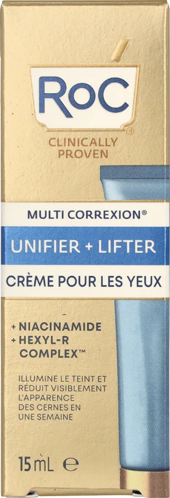 RoC Multi Correxion Soin Regard Even Tone + Lift Anti-Âge Global 15ml - 4