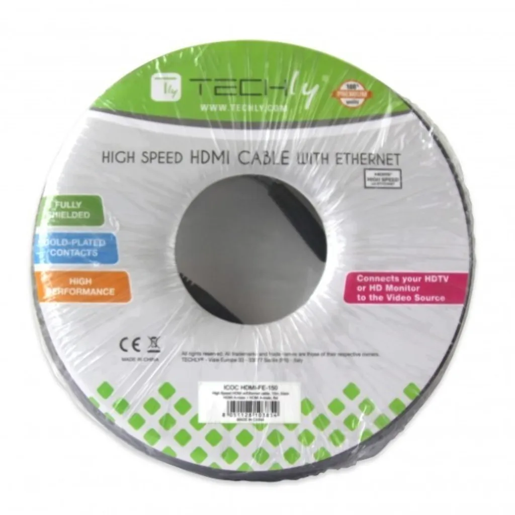 Techly Câble HDMI High Speed actif M/M 25m noir haute performance - 5