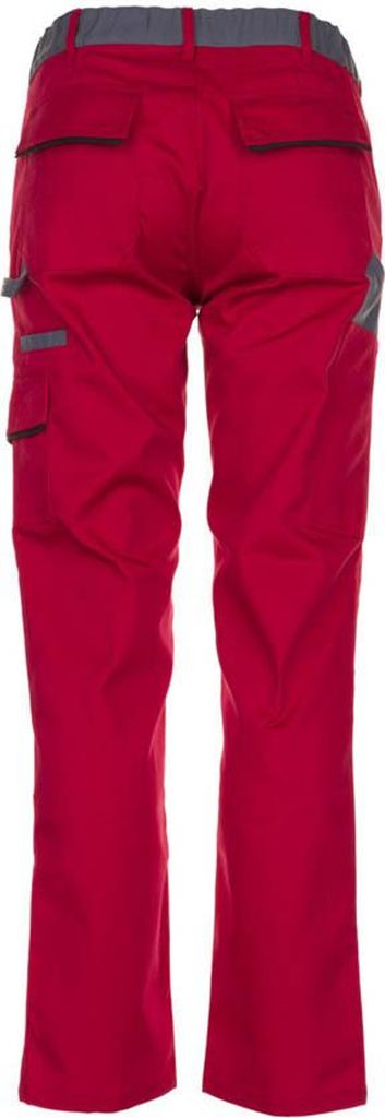 Planam  Highline Damen Bundhose rot/schiefer/schwarz Gr. Produktbild 