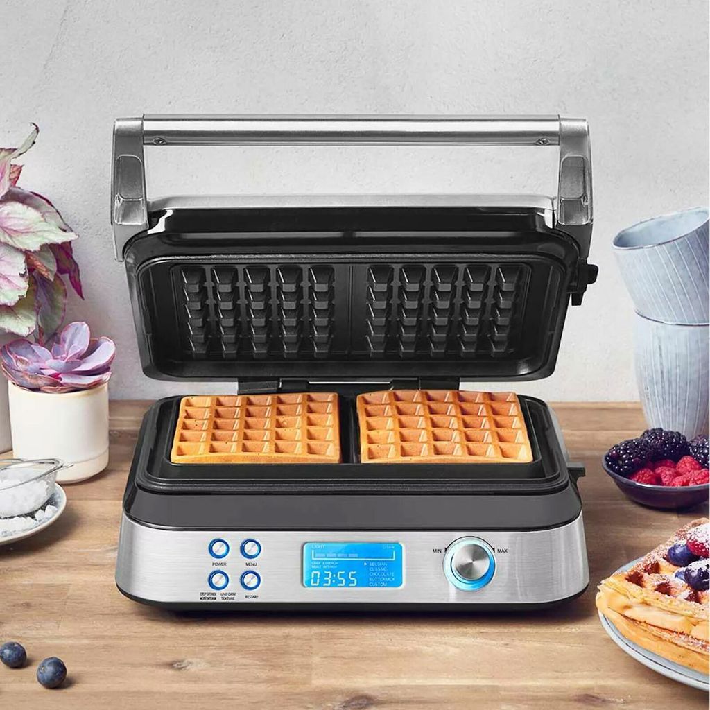 Gastroback 42424 Waffeleisen, Edelstahlgehäuse, 1600 Watt, Produktbild 2