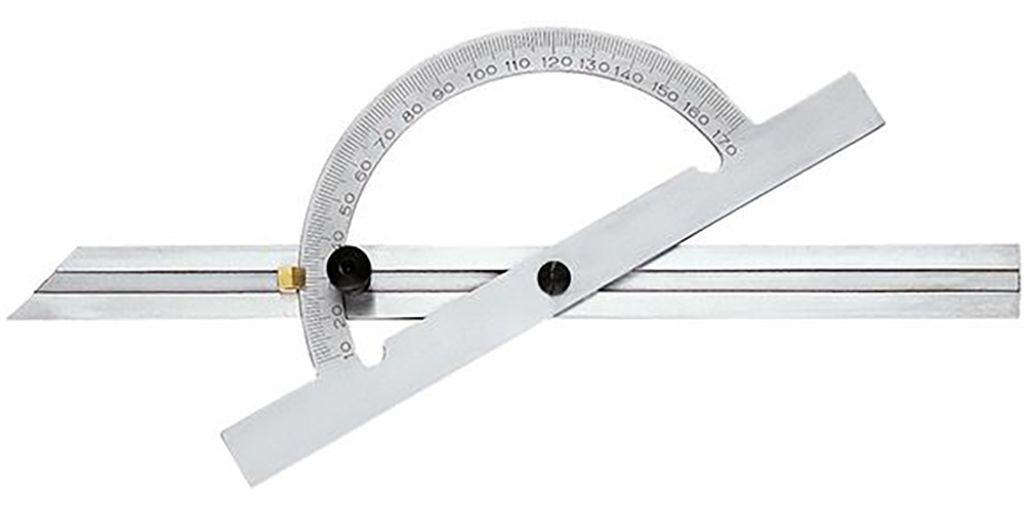 FORMAT Gradmesser mit Schiene 300/600 mm, Schenkellänge:500 mm