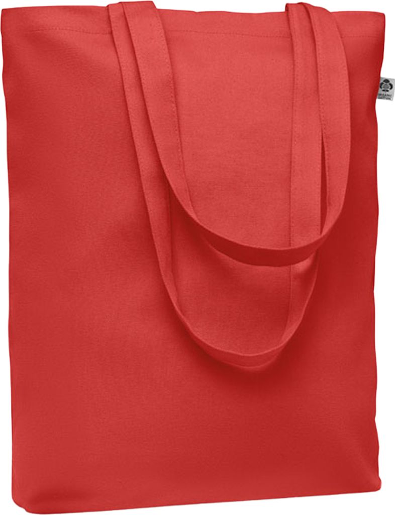 MidOcean - Einkaufstasche "Coco", Canvas MO274 (Einheitsgröße) (Rot)