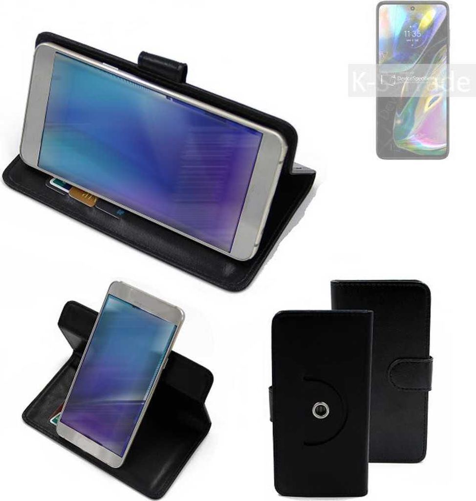 K-S-Trade Case Schutzhülle Handyhülle kompatibel mit Motorola Moto G71s Flipcase Smartphone Cover Handy Schutz Tasche Klapphülle Walletcase