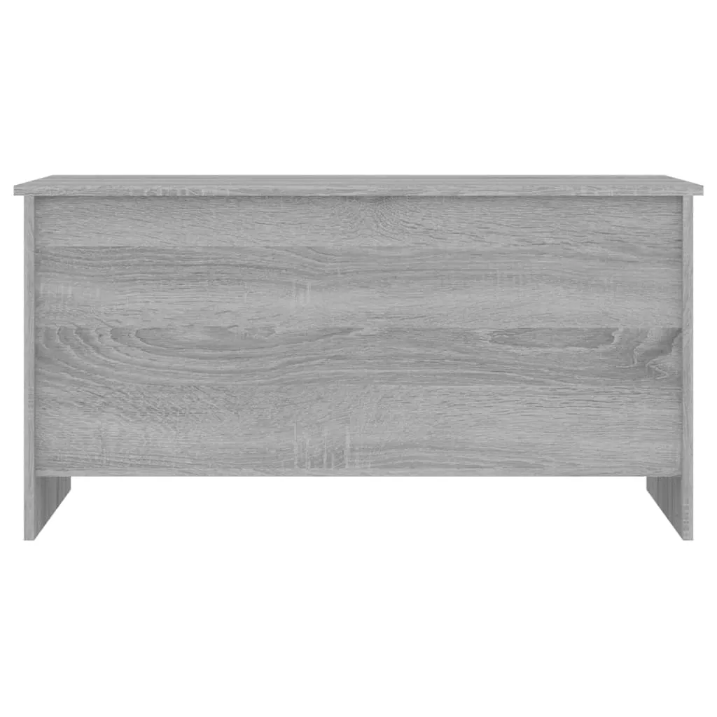 Table basse Gris Sonoma stable 102x55cm - Solution gain de place - 5
