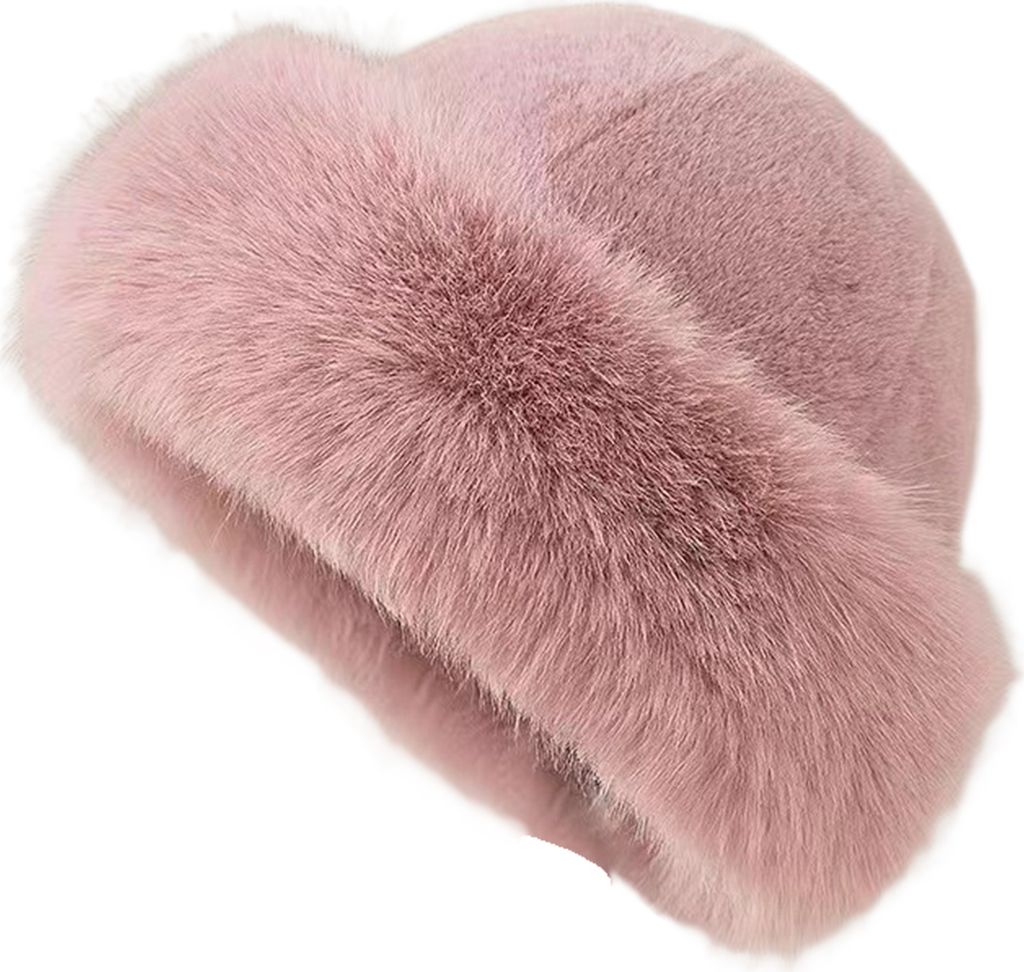 Wintermütze für Damen dick flauschig Kunstfell Produktbild 