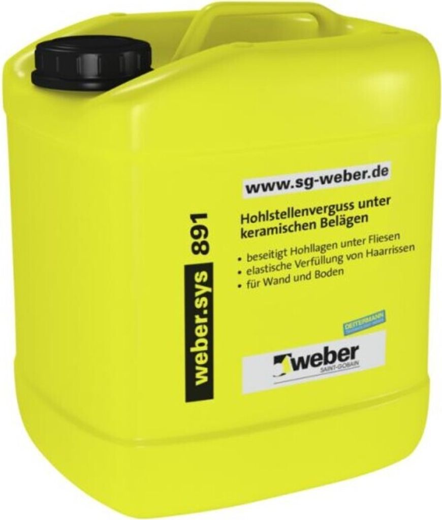 weber.sys 891 Hohlstellenverguss unter keramischen Böden, 1 Produktbild 