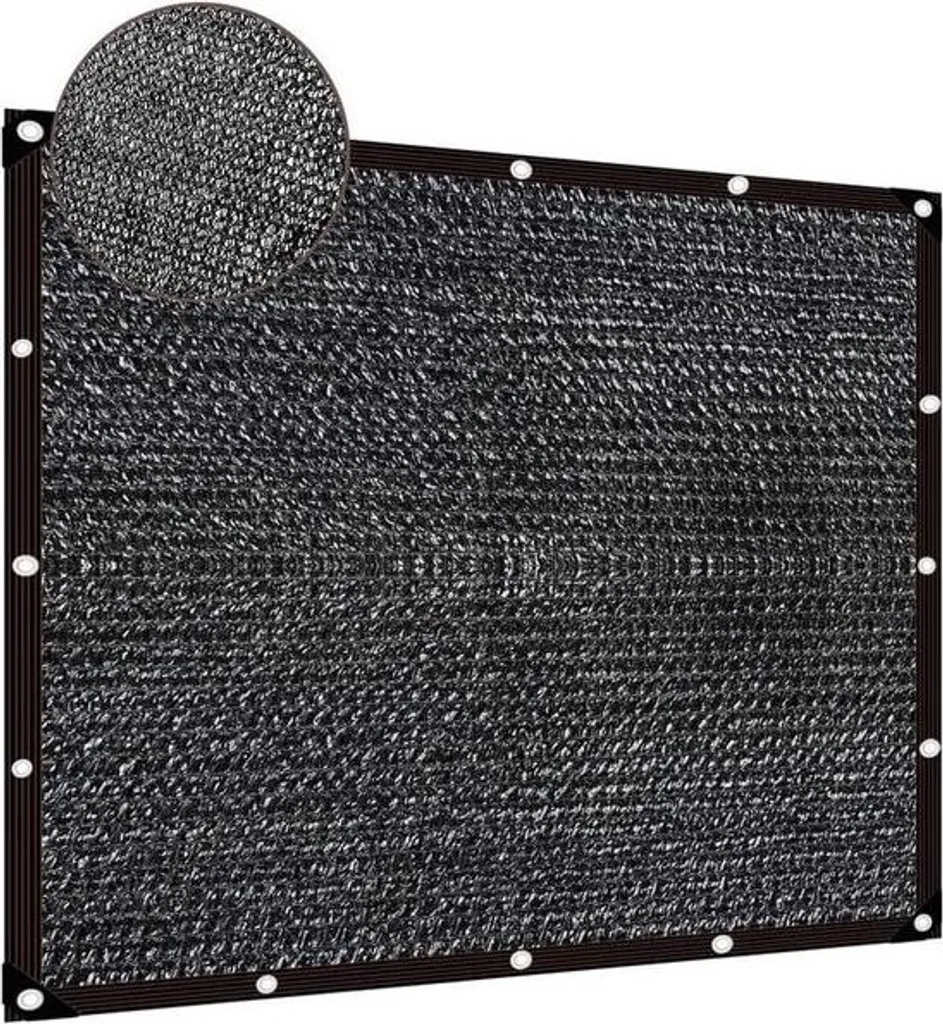 Filet d'ombre 3 x 4 m haute densité 95% pour jardin et serre horticole