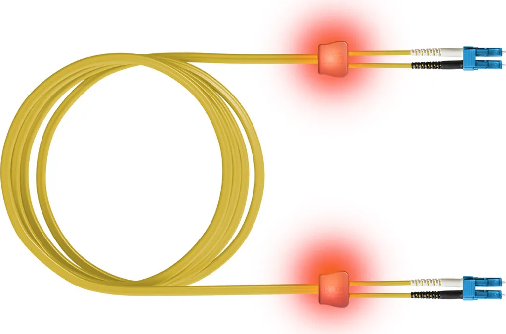 Câble patch EasyLan LWL-LED duplex 9/125µm OS2 LC/LC jaune 1m professionnel - 2