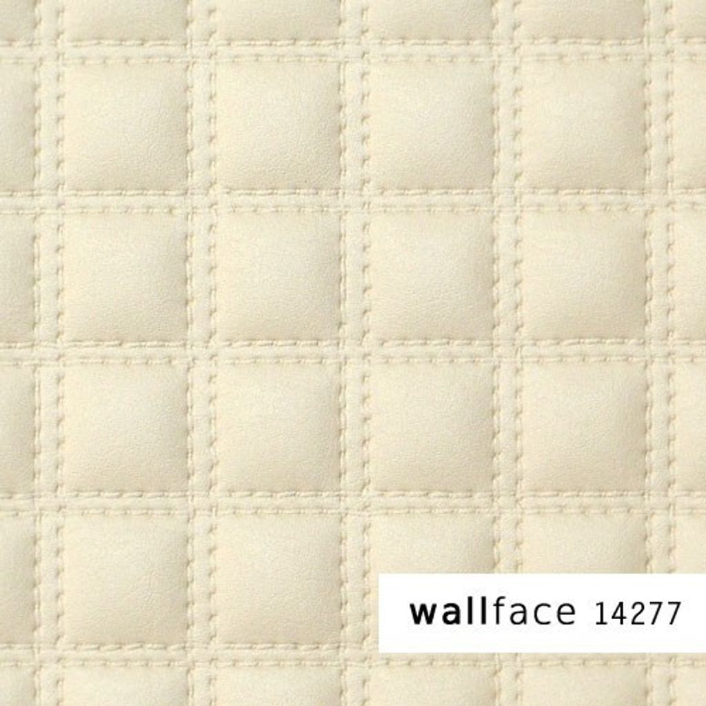 1 MUSTERSTÜCK WallFace S-14277 DIN A5 | Wandpaneel Muster QUADRO CREME