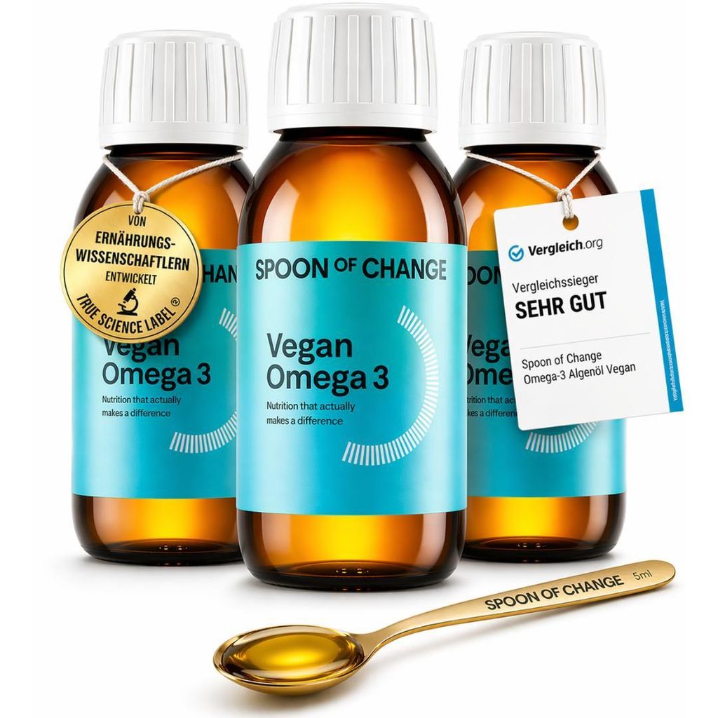 3er-Pack Kur Vorteilspack Omega-3 Algenöl (2900mg pro Tag) Produktbild 