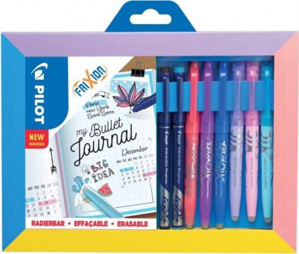 Pilot FriXion Bullet Journal, Mehrfarbig, 8 Stück(e), Gelschreiber