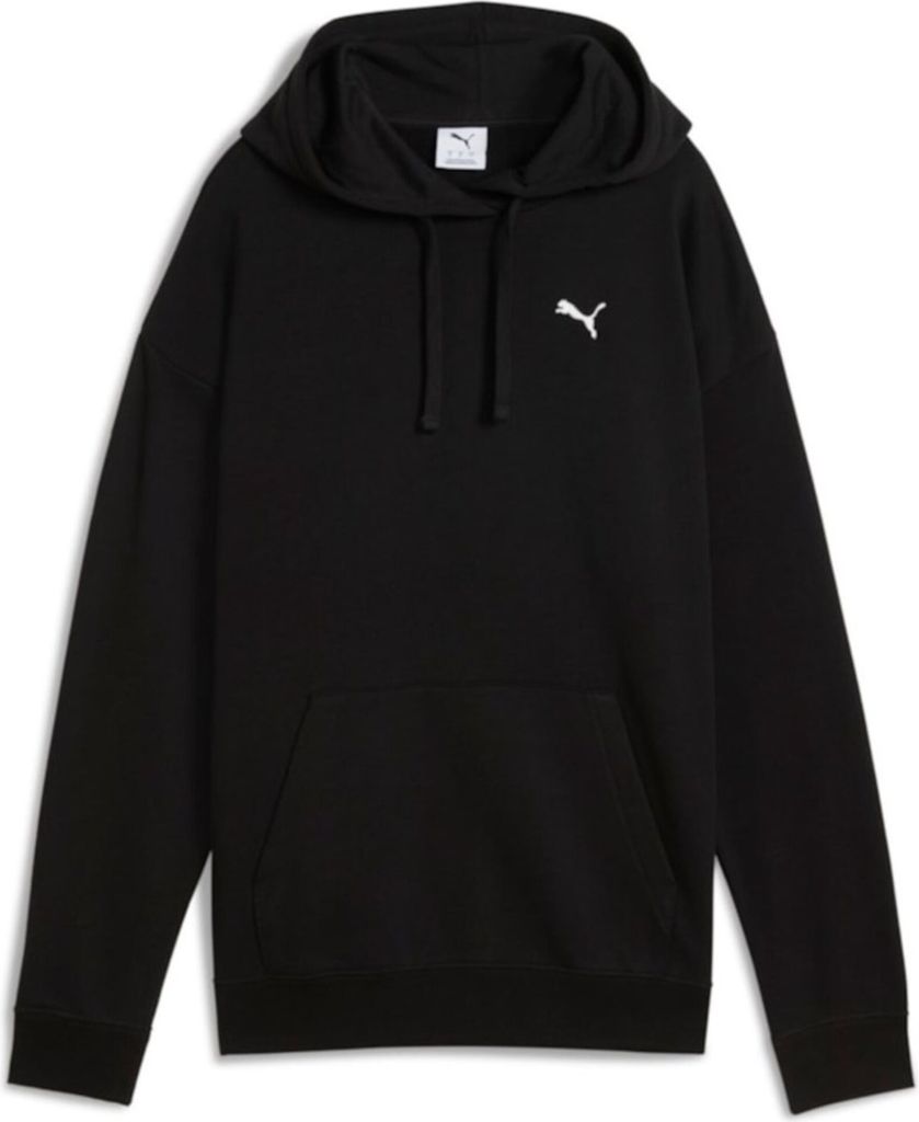 Puma ESS Relaxed Hoodie Pullover für Damen, Farbe:Schwarz, Größe:M