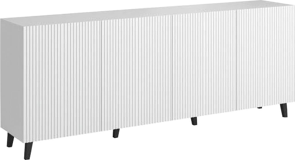 Cama MEBLE Cama Commode PAFOS 200x42x82 white matt