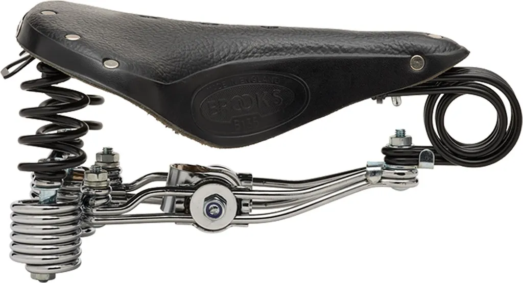 Selle vélo Brooks B135 Noir B348S00A07202 en cuir véritable - 3