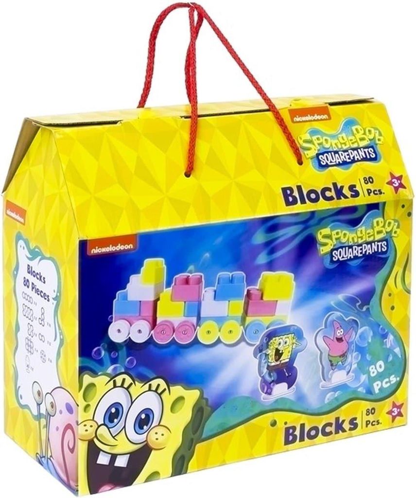 Jonotoys Spongebob Schwammkopf 80 Bausteine