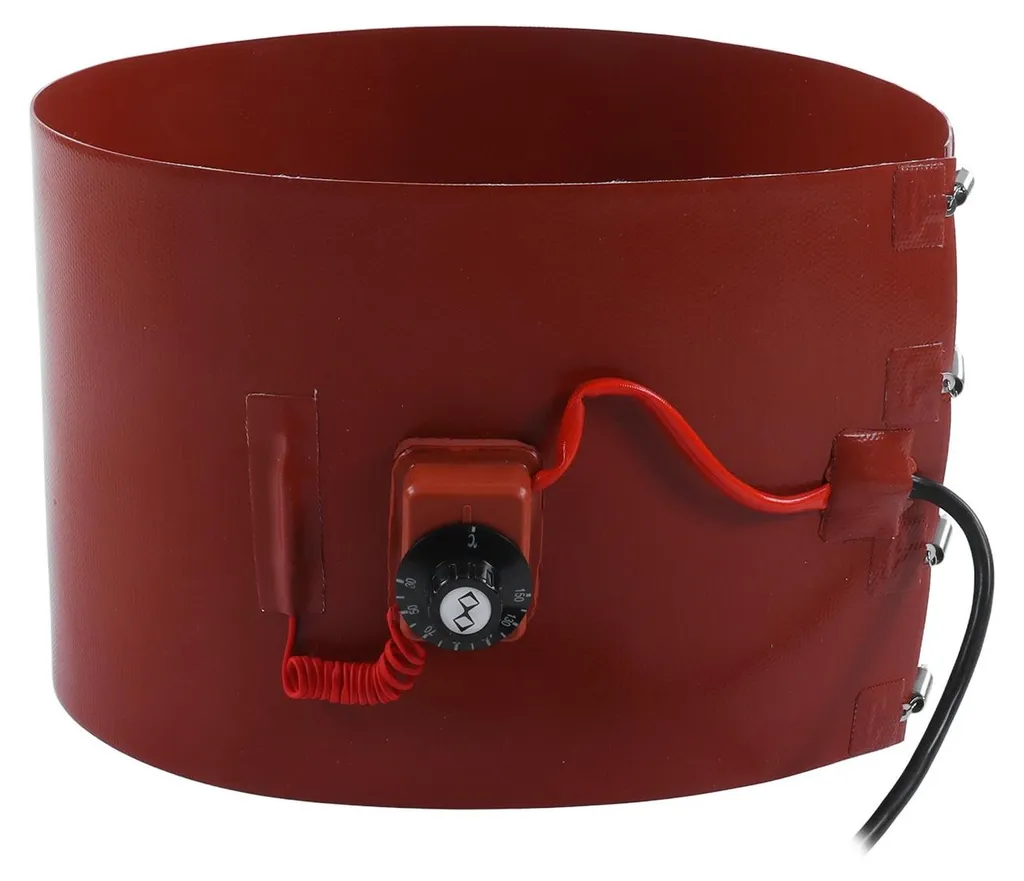 Ceinture chauffante pour fût d'huile 1200W et couverture électrique