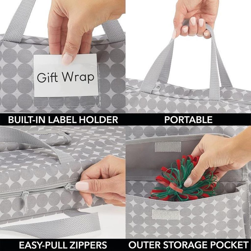 Tragetasche für Geschenkverpackung mDesign Geschenkpapier Produktbild 4