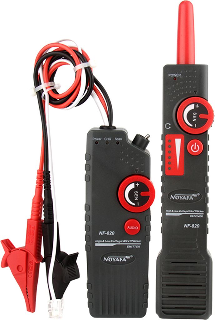 Detektor kabli podziemnych NOYAFA NF-820, konstrukcja Zdjęcie produktu 