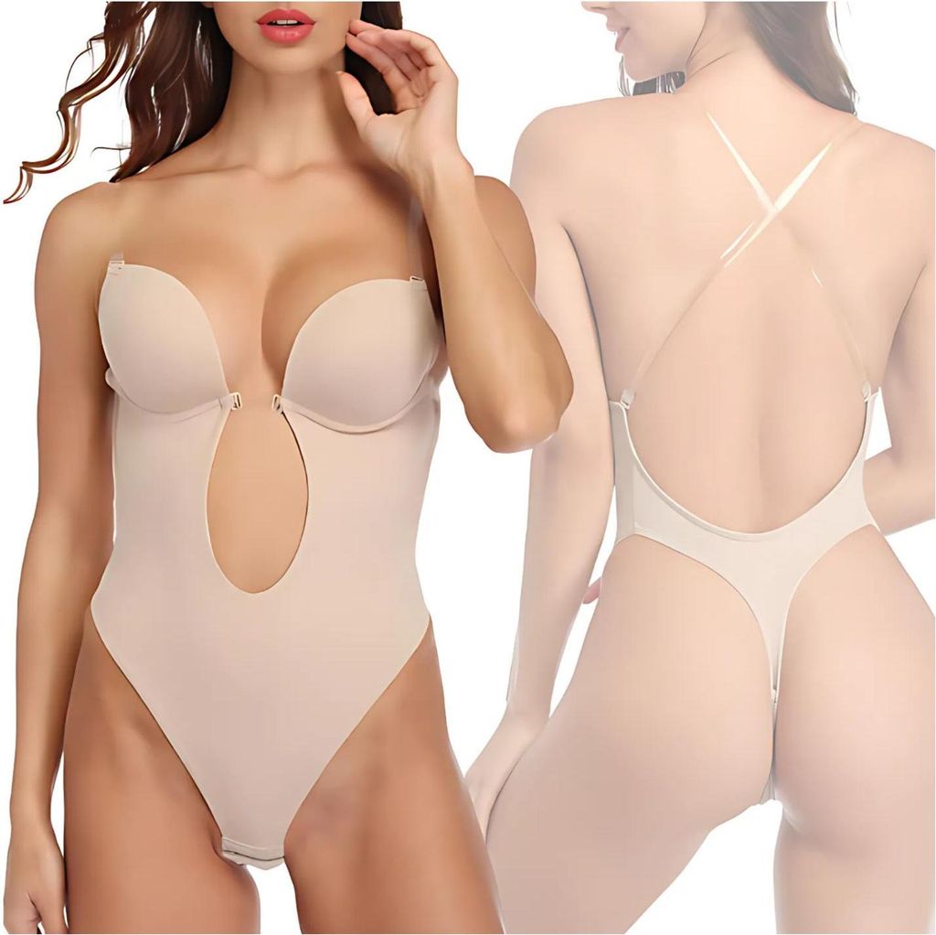 Dámske body tvarujúce zoštíhľujúcu podprsenku pre šaty bez Obrázok produktu 