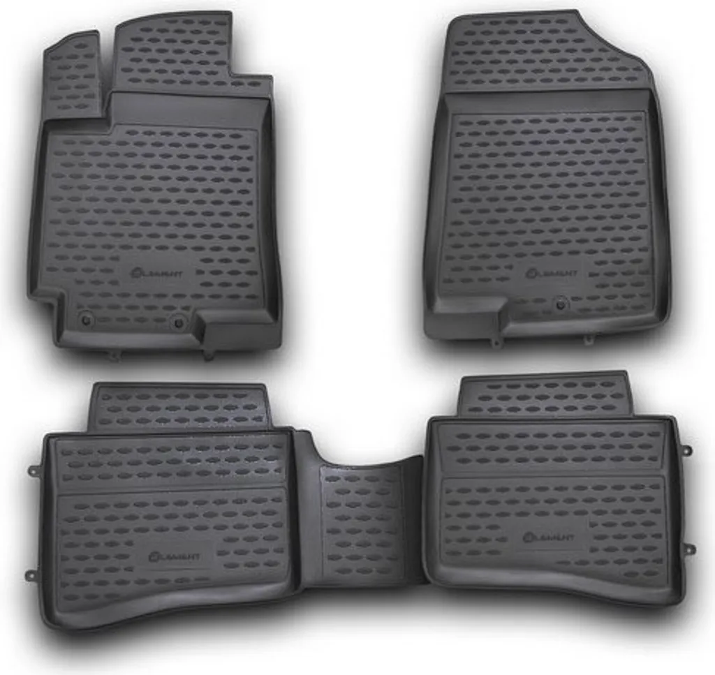 Tappetini Gomma 3D ELEMENT Hyundai Solaris 2010-2017 | Set 4 Pezzi Su Misura