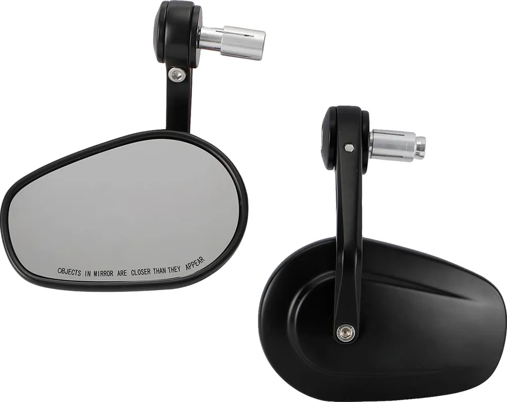 Rétroviseurs de Sécurité pour Moto Guidon 13-19mm en Aluminium 13x8 cm