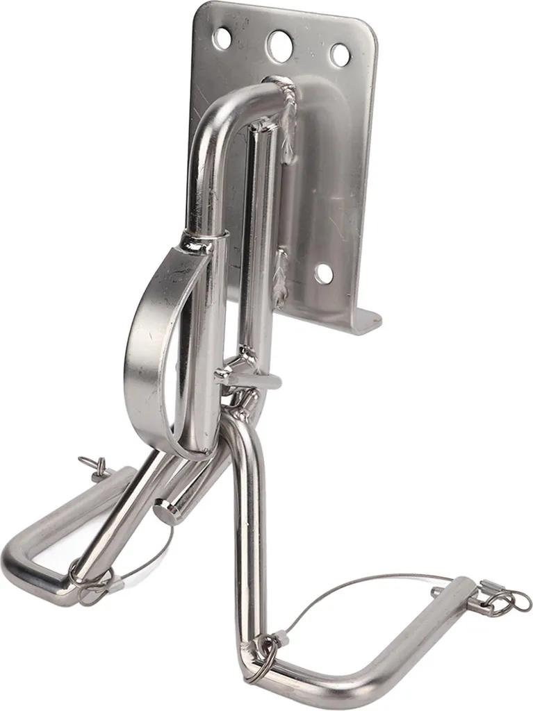 Supports de levage pour annexe, bossoirs inox 304 à fixation rapide