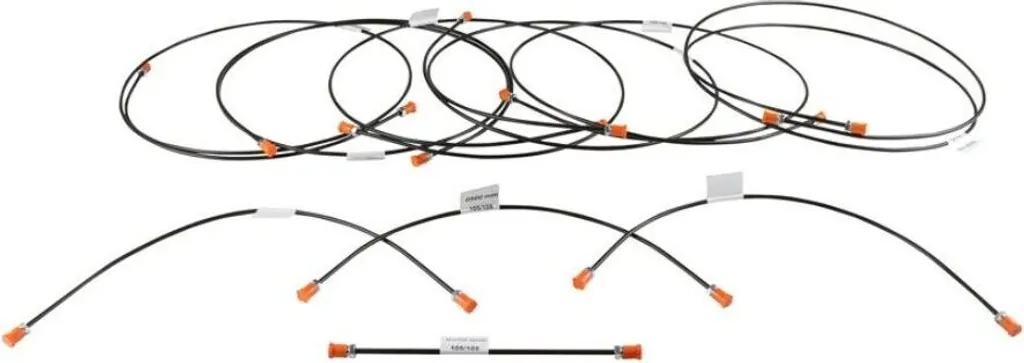 Jeu de conduites de frein pour circuit hydraulique JP GROUP 1161502510