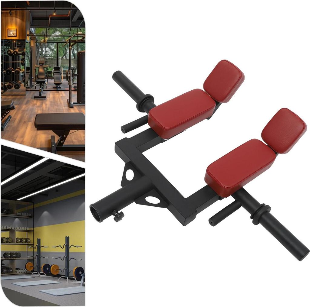 Landmine-Aufsatz - Shoulder Yoke/Linebacker Squat - Für Schulterdrücken & Squats - Schulterpolster 6 cm - Mit Hantelpolster - Für 4,8 cm Hülse ...