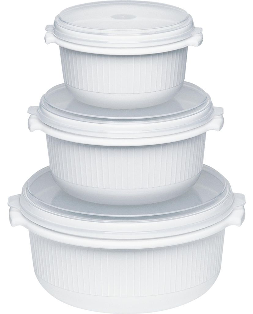 Emsa Micro Family Pot à micro-ondes, Blanc, Starter Set, Image du produit 