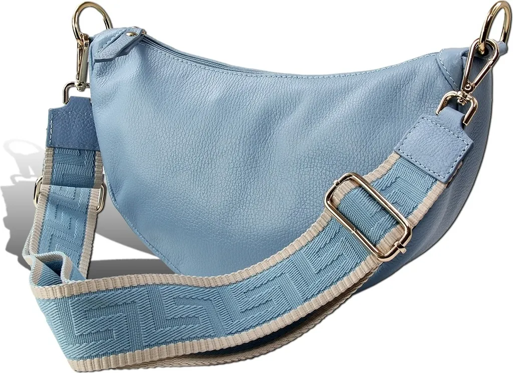 Borsa Toscanto D2OTT823BF Blu Chiaro - Pelle Pregiata per Ufficio