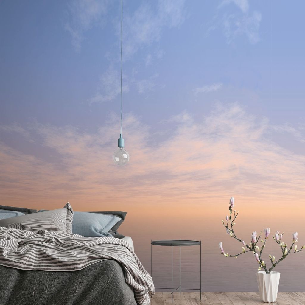A.S. Creation Livingwalls Fototapete The Wall II 392291 Eine Rolle Ein Motiv 2.80 x 2.65 m Himmel Blau