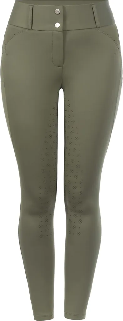 Cavallo Candera Grip Mobile Pantalon d'équitation Tea Leaf HW25 Taille 34