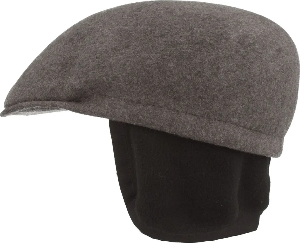Casquette de voyage pliable feutre de laine pour randonnée et ville