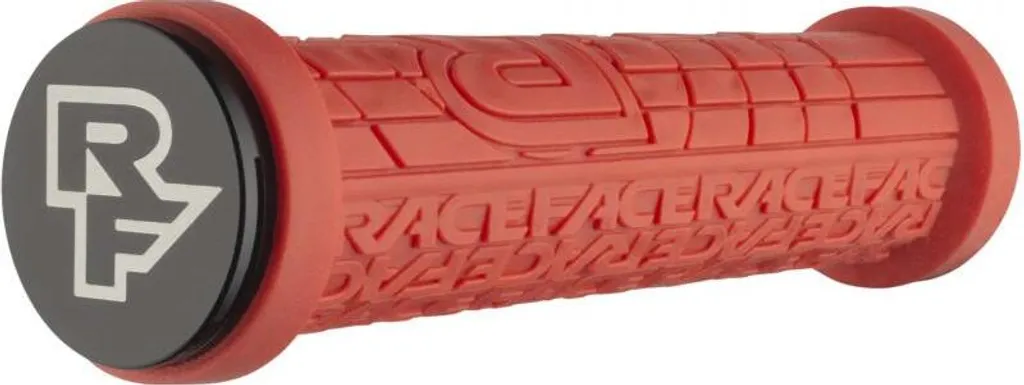 Poignées Race Face Grippler 30 mm rouge pour Enduro et All-Mountain