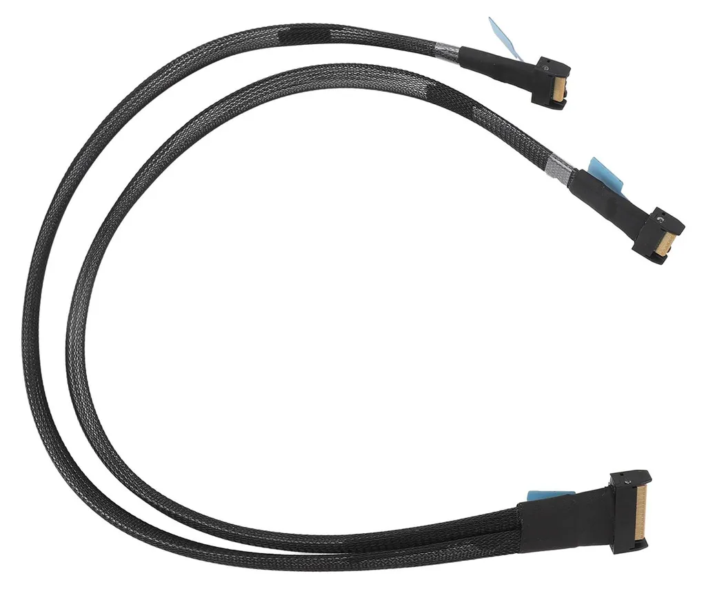 Câble de Conversion MCIO PCIe 5.0 32 GT/s pour Centres de Données
