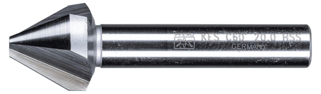 PFERD TOOLS HSS Kegel-und Entgratsenker 60° Ø 20mm Schaft-Ø 10mm DIN 334 C