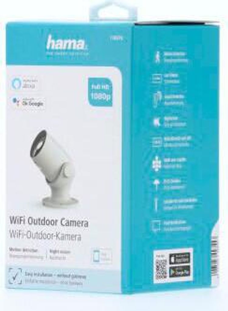 Hama Überwachungskamera außen WLAN, weiß Produktbild 14