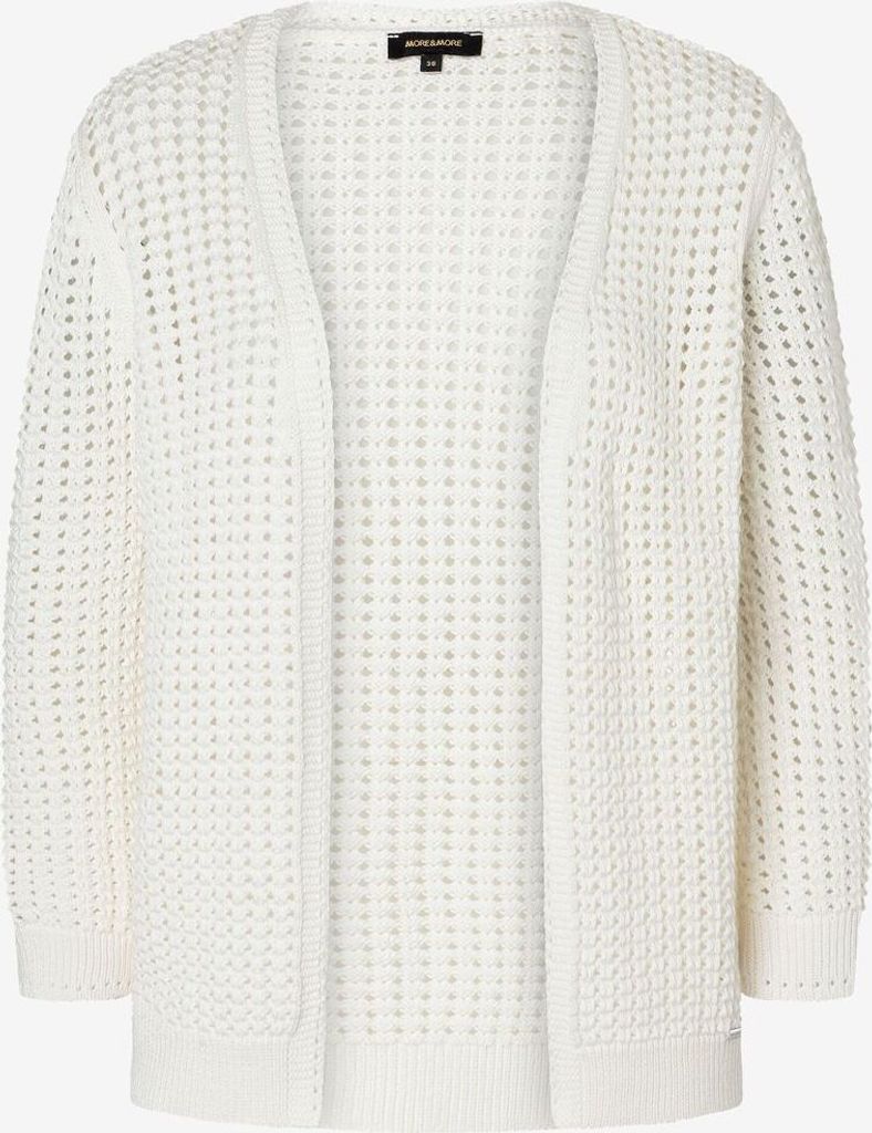 Ajour-Cardigan ecru Sommer-Kollektion