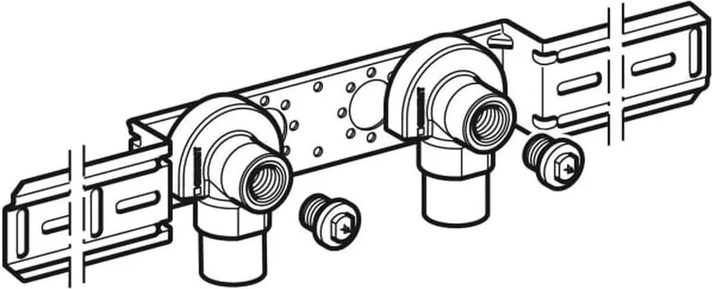 Raccordo Doppio Geberit Mepla Isolato d16 1/2 - Offerta E-commerce - 4