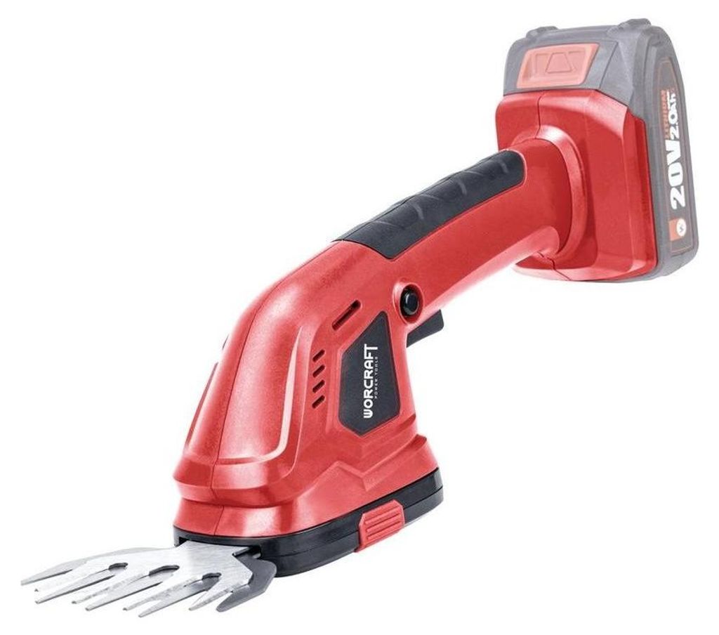 WORCRAFT Accu-Grasschere 2in1 20V CGS-S20LiC (ohne Akku und Produktbild 