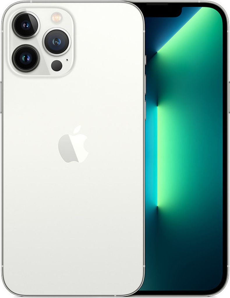 Apple iPhone 13 Pro Max 128GB Silber Produktbild 