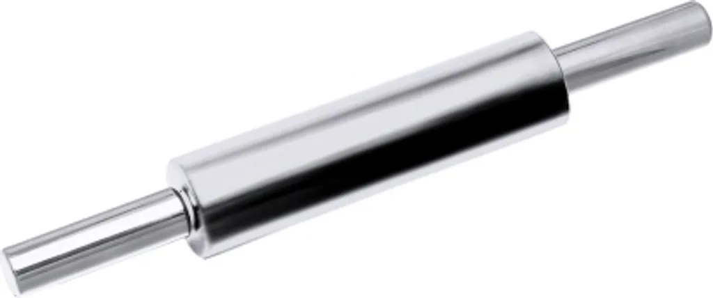 Grand rouleau à pâtisserie 470 mm en hêtre robuste, diamètre de 44 mm