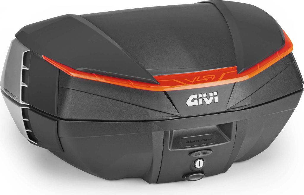 GIVI V49 AIR Monokey-Topcase schwarz orange 49L