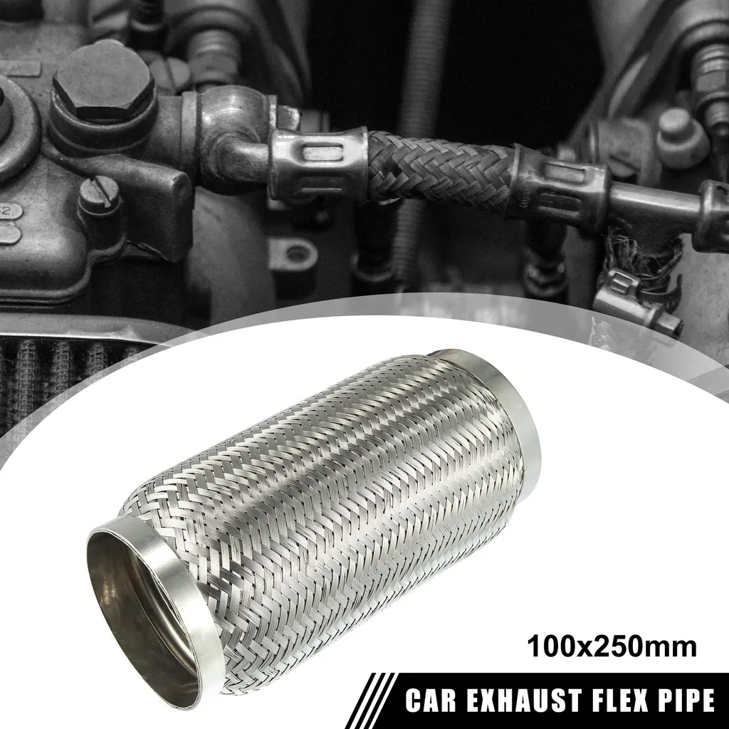Raccord flexible pour échappement de voiture en acier inoxydable
